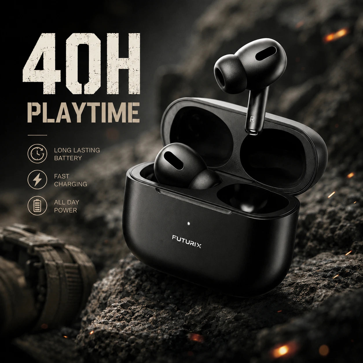 Buy Dealpool Pro 3 Bluetooth Earbuds | Deep Bass | 40-hour playtime
