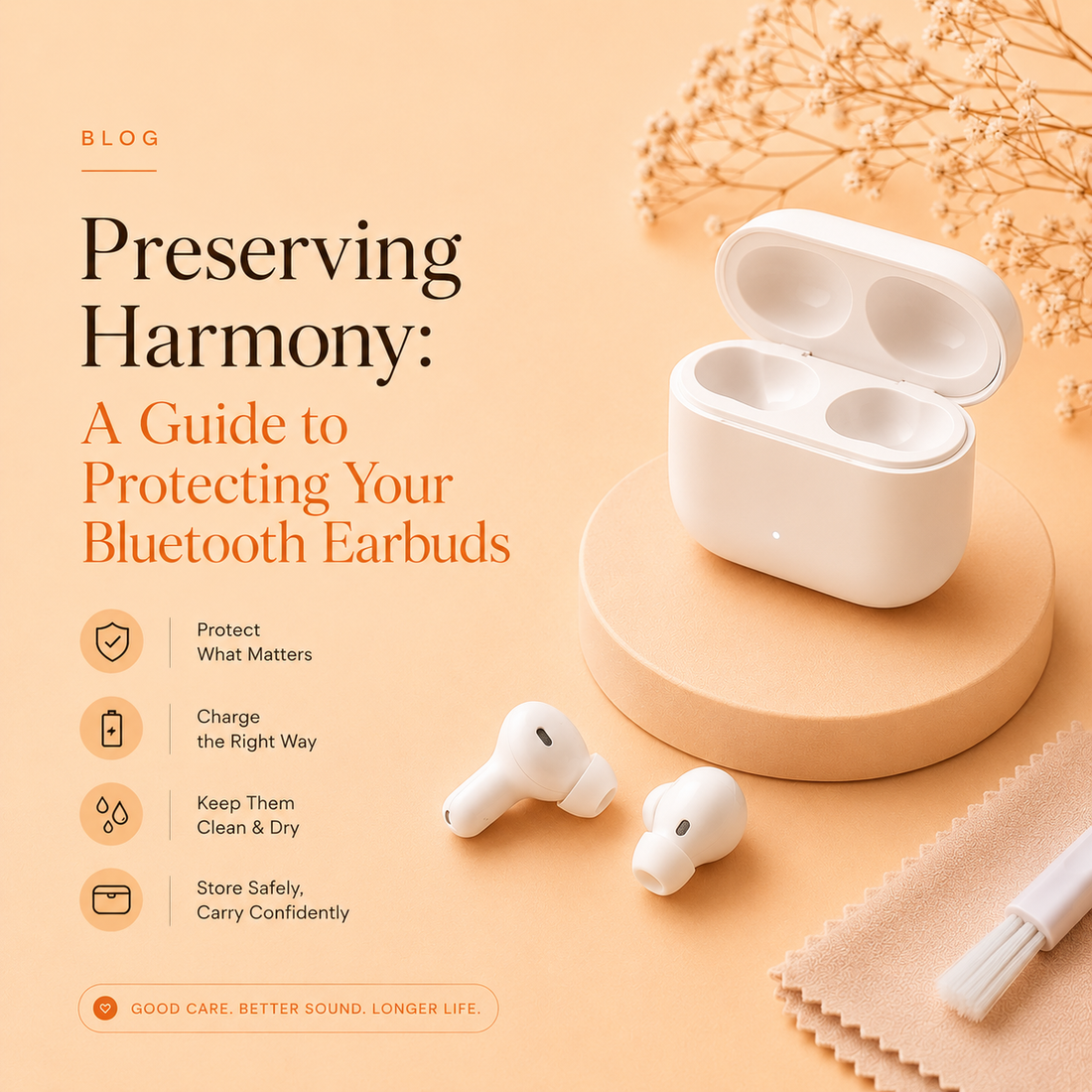 Preserving Harmony: A Guide to Protecting Your Bluetooth Earbuds
