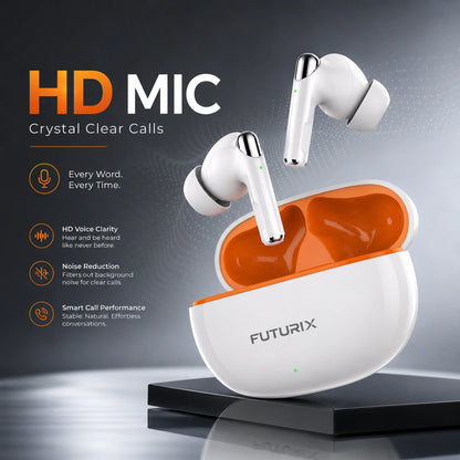 Buy Pods 271 Bluetooth Earbuds | Deep Bass | 30-hour playtime