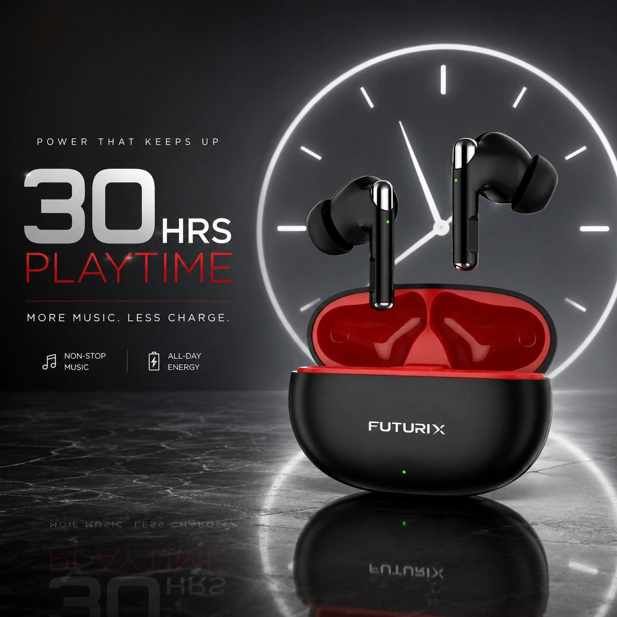 Buy Pods 271 Bluetooth Earbuds | Deep Bass | 30-hour playtime