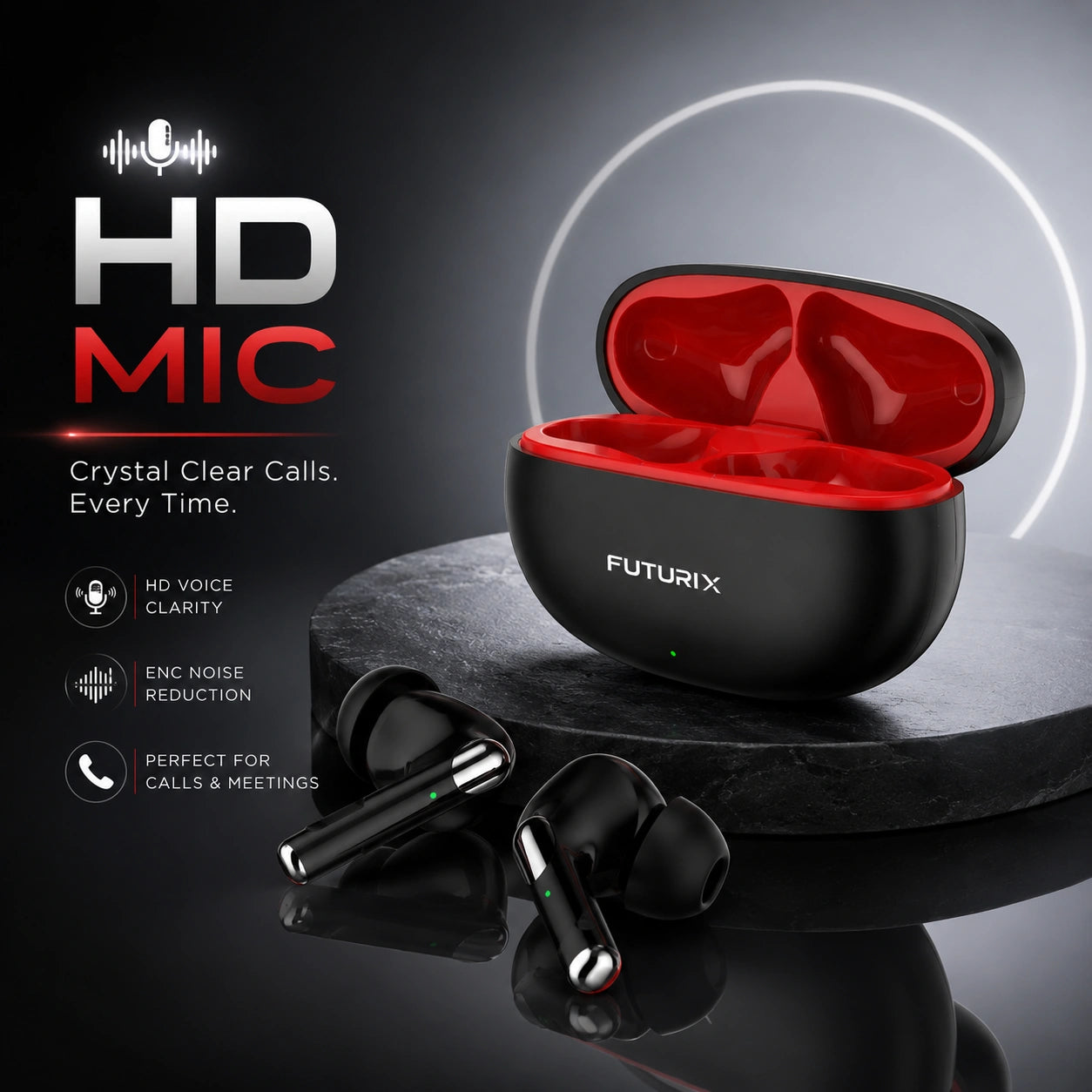 Buy Pods 271 Bluetooth Earbuds | Deep Bass | 30-hour playtime