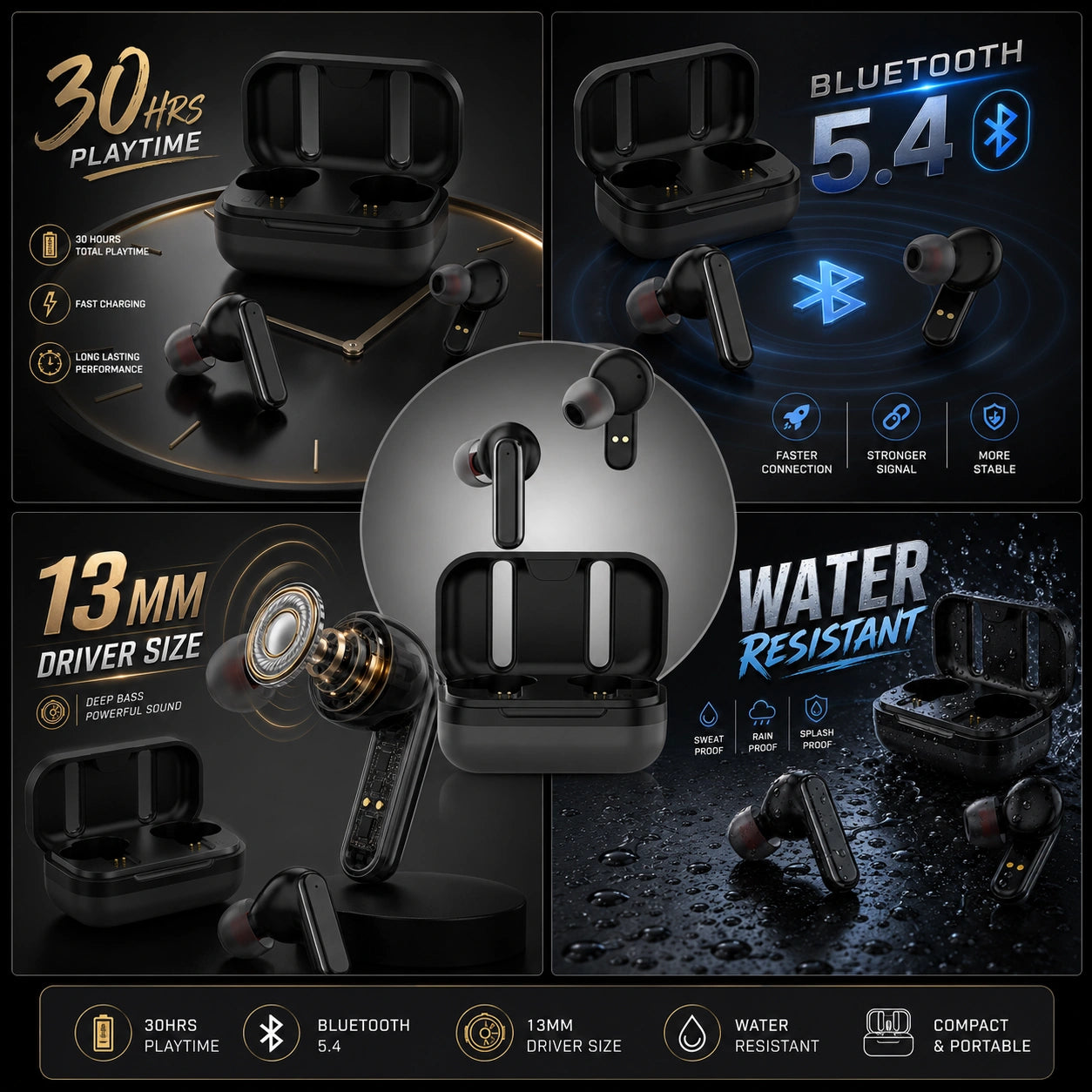 Buy Dime Bluetooth Earbuds | Deep Bass | 30-hour playtime