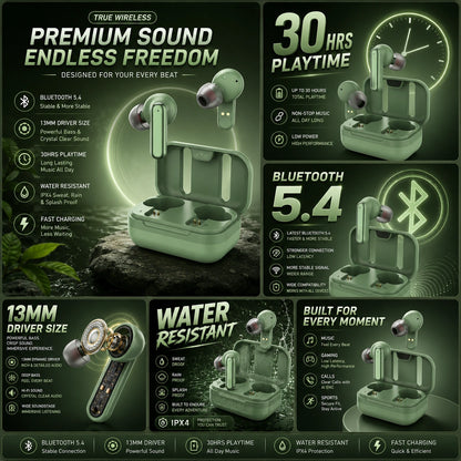 Buy Dime Bluetooth Earbuds | Deep Bass | 30-hour playtime
