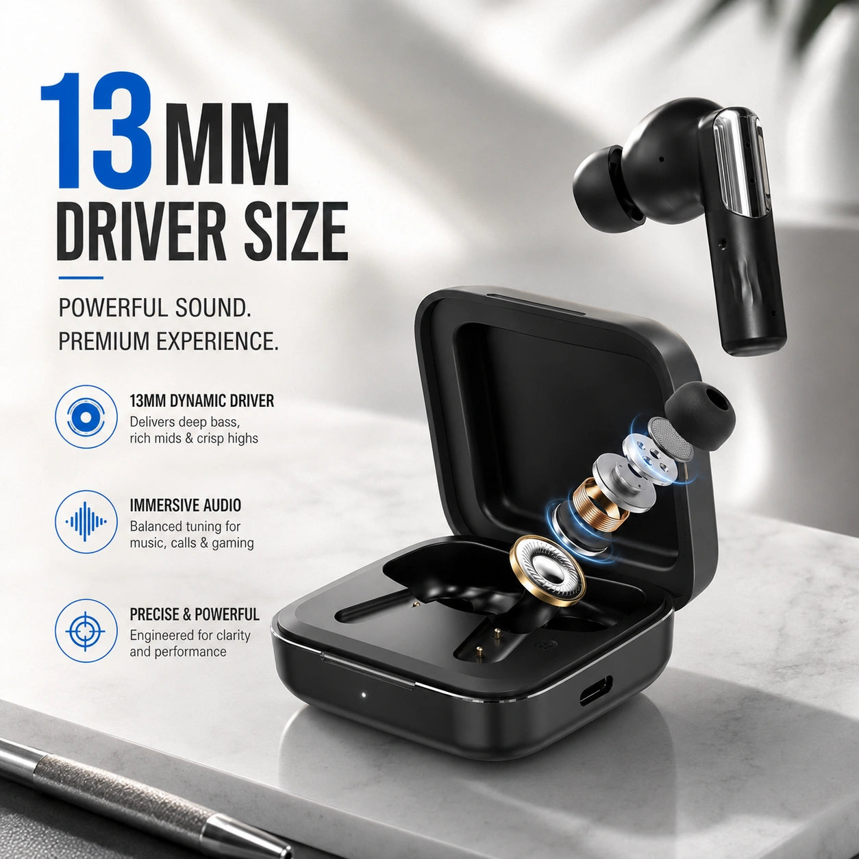Buy Groot Pro3 Bluetooth Earbuds | Deep Bass | 40-hour playtime