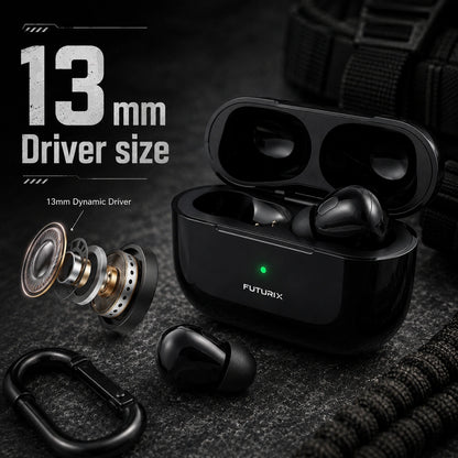 Buy Deadpool Pro  Bluetooth Earbuds | 40-hour playtime | Deep Bass