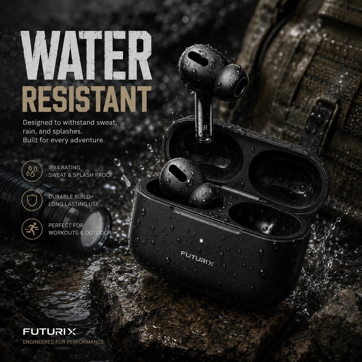 Buy  Dealpool Pro 3  Bluetooth Earbuds | Deep Bass | 40-hour playtime