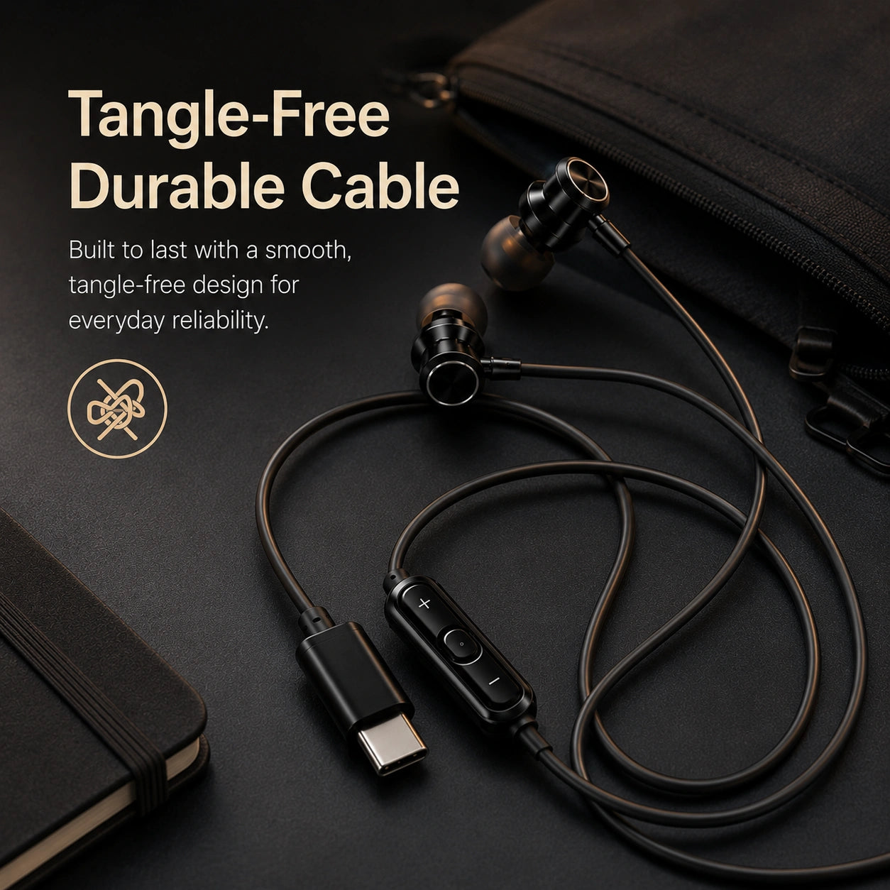 Type C Earphones | Deep Bass & Balanced Sound