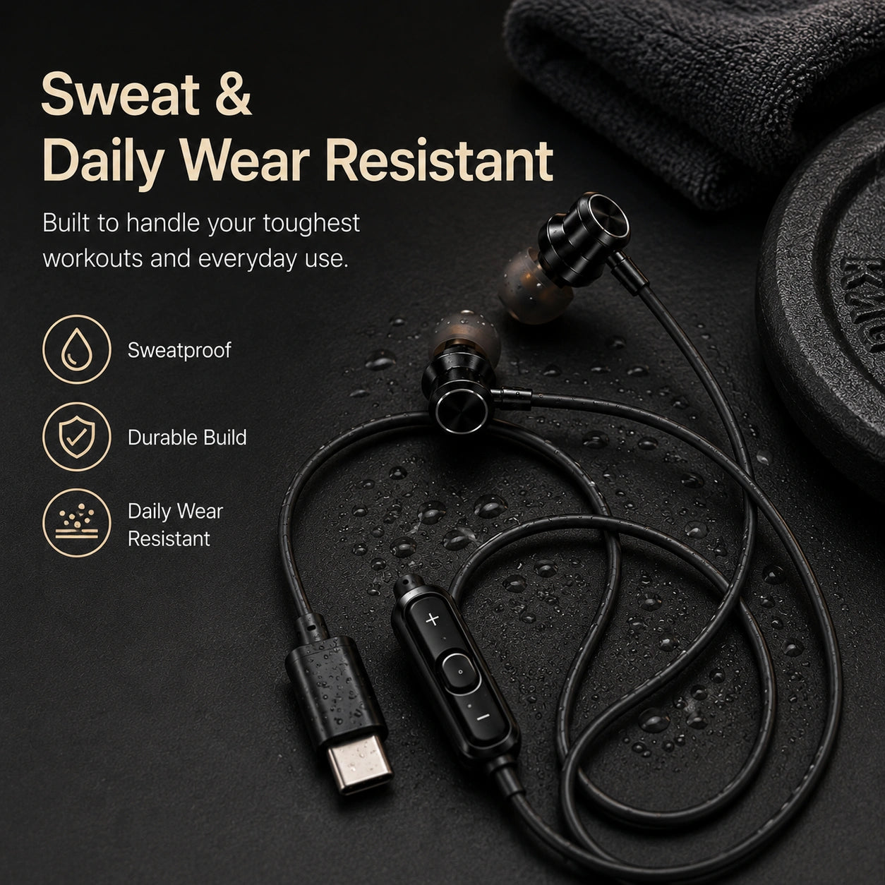 Type C Earphones | Deep Bass & Balanced Sound