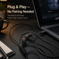Type C Earphones | Deep Bass & Balanced Sound