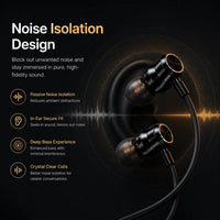 Type C Earphones | Deep Bass & Balanced Sound