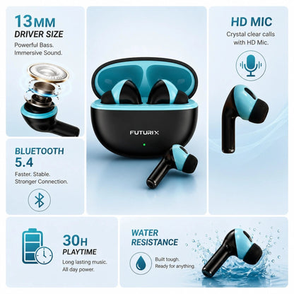 Buy Pulse 311 Bluetooth Earbuds | Deep Bass | 30-hour playtime